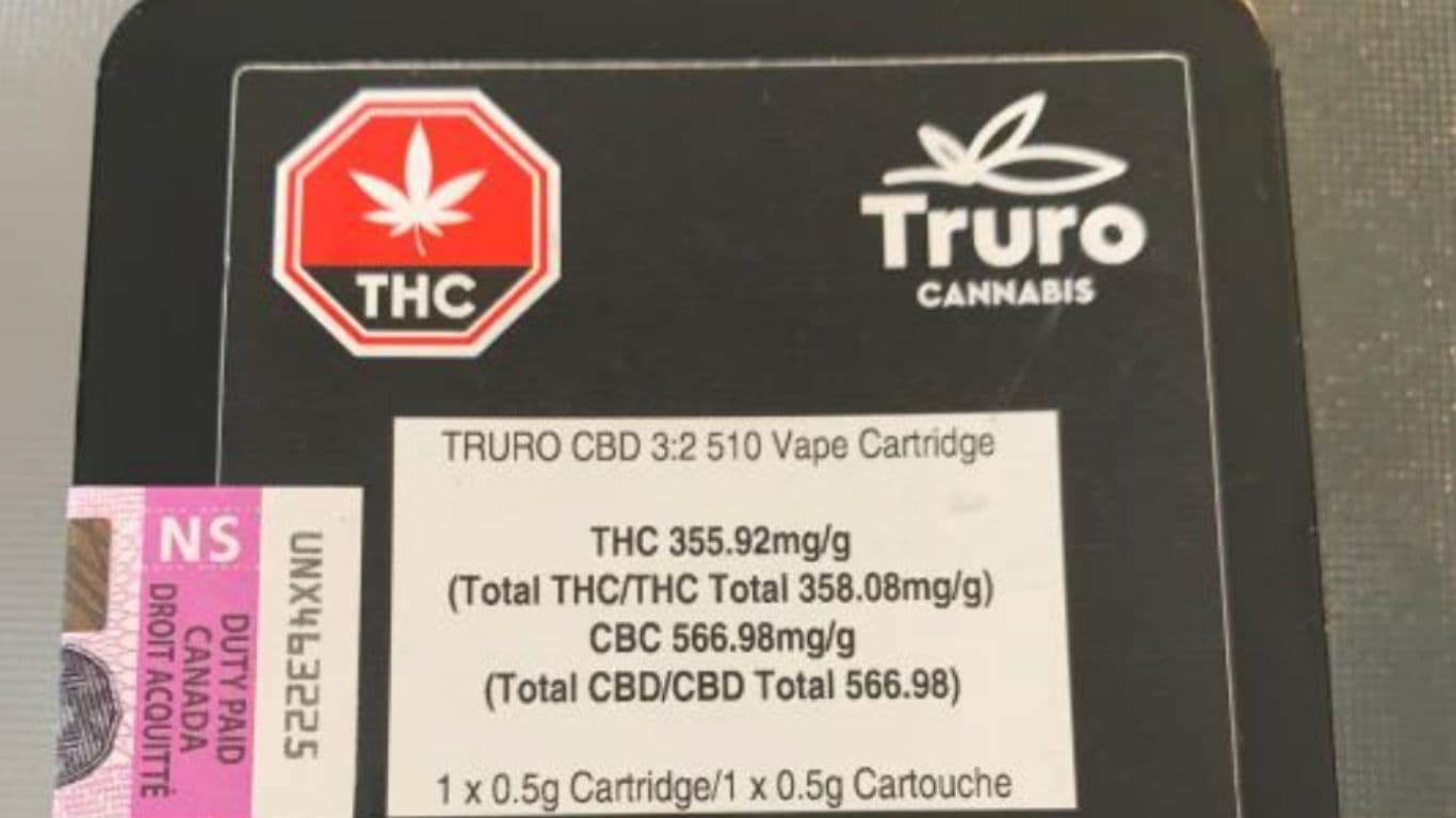 Vape Cartridge Label